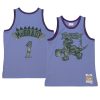 tracy mcgrady raptors jersey space knit purple 1998 99 hwc