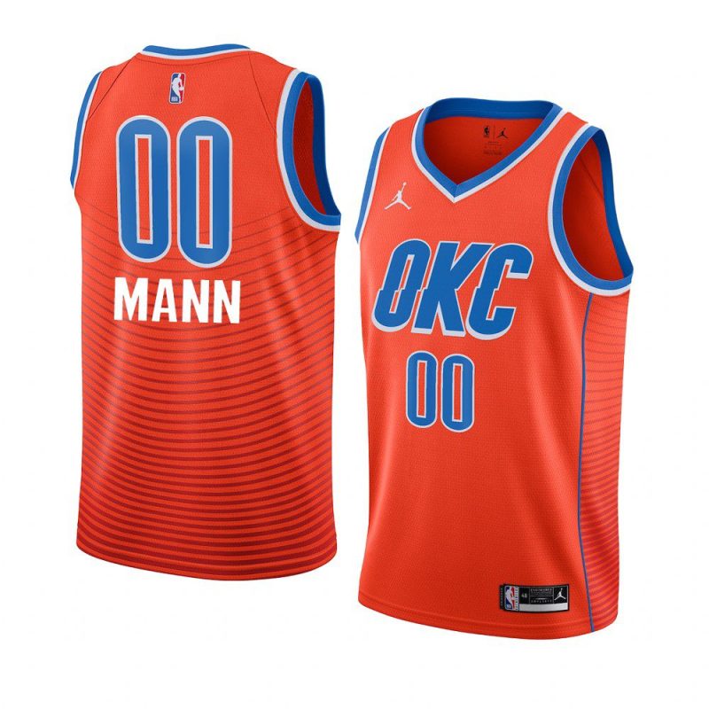 tre mann jersey nba draft orange 2021