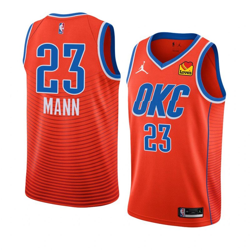 tre mann thunderjersey 2022 23statement edition orangeswingman