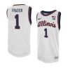 trent frazier swingman player jersey basketball white