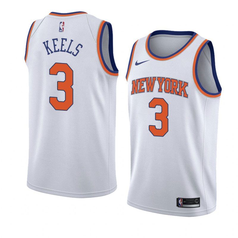 trevor keels knicks association edition white 2022 nba draft jersey