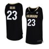 tristan da silva team replica jersey college basketball black