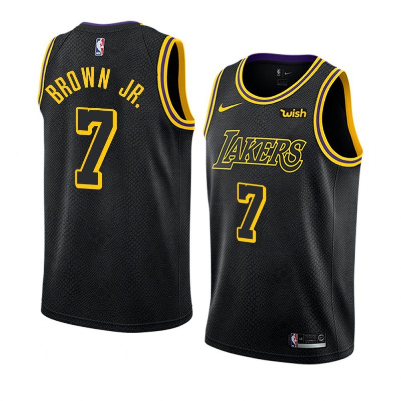 troy brown jr. jersey mamba inspired black