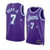 troy brown jr. lakersjersey city edition purple