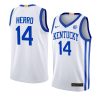 tyler herro alumni basketball jersey home white 2022 23