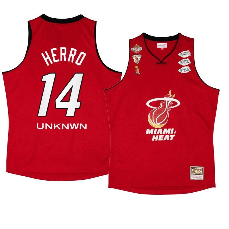 tyler herro heatjersey my towns unknwu red