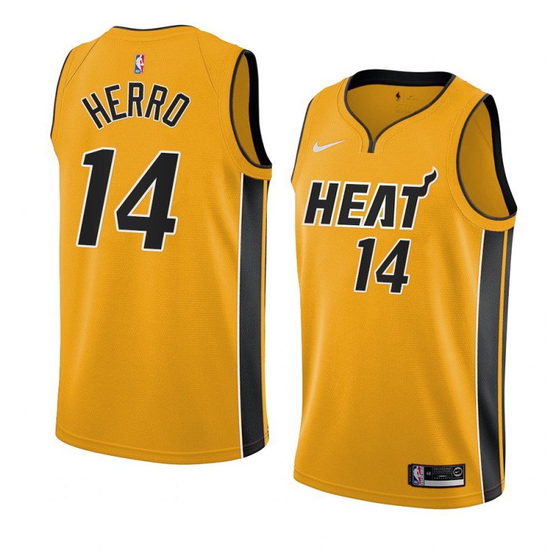 tyler herro jersey earned edition yellow 2020 21