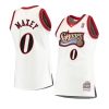 tyrese maxey jersey hardwood classics white throwback men