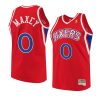 tyrese maxey jersey throwback 90s red