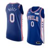 tyrese maxey swingmanjersey icon edition blue