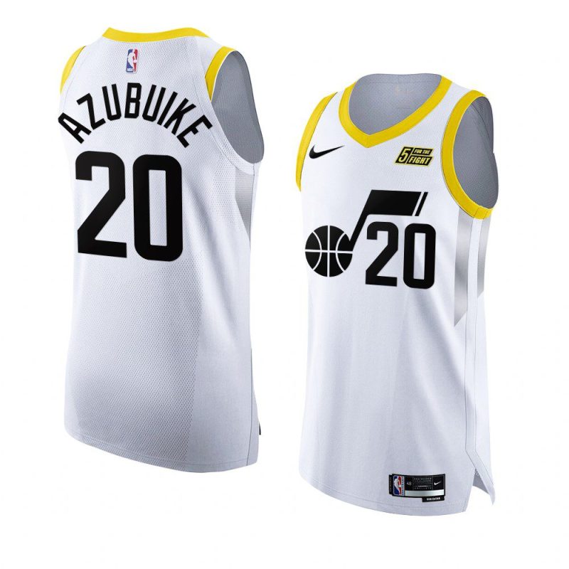 udoka azubuike 2022 23jazz jersey association editionauthentic white