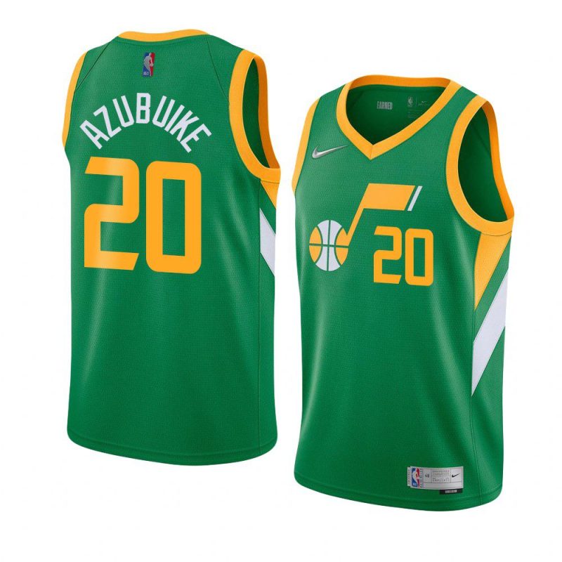 udoka azubuike jersey earned green