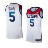 usa home bradley beal white basketball jersey