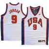 usa team 1984 olympics michael jordan white jersey