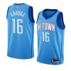 usman garuba jersey city edition blue