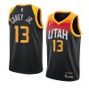 vernon carey jr. jazzjersey 2022 23city edition blackswingman