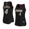 victor oladipo heatjersey nba 75th diamond badge black