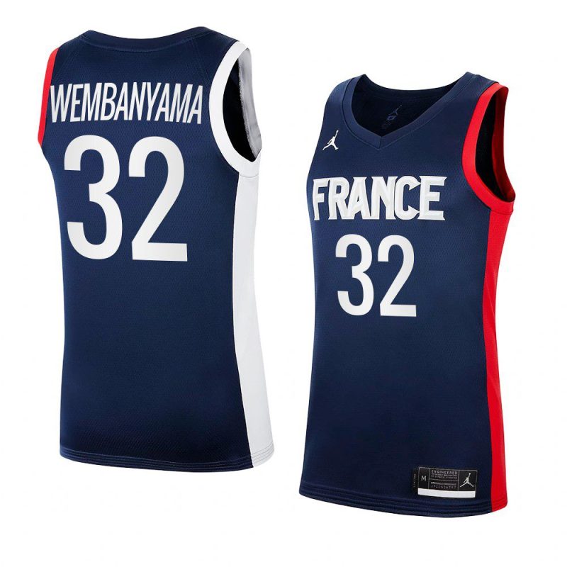 victor wembanyama france 2023 nba draft top prospect bluejersey blue