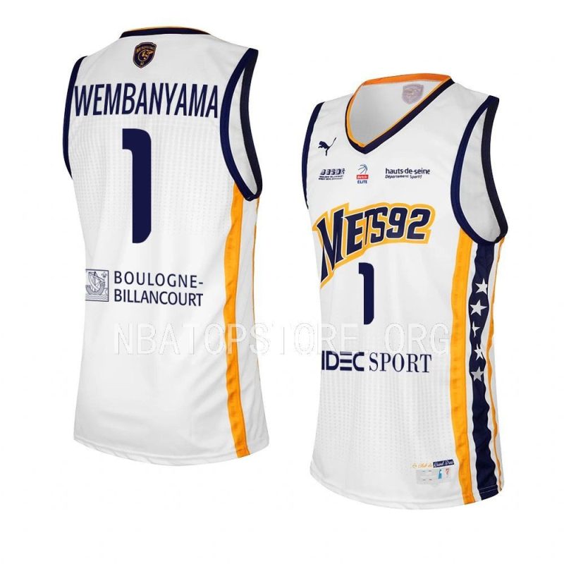 victor wembanyama mets 92jersey away purplebasketball