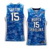 vince carter basketball jersey carrier classic veterans day blue 2022