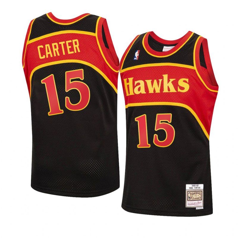 vince carter jersey reload black hardwood classics men's