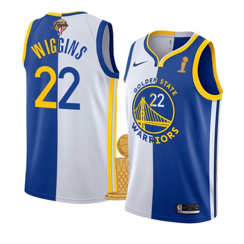 warriors andrew wiggins 2021 22 nba champions white royalassociation split icon jersey