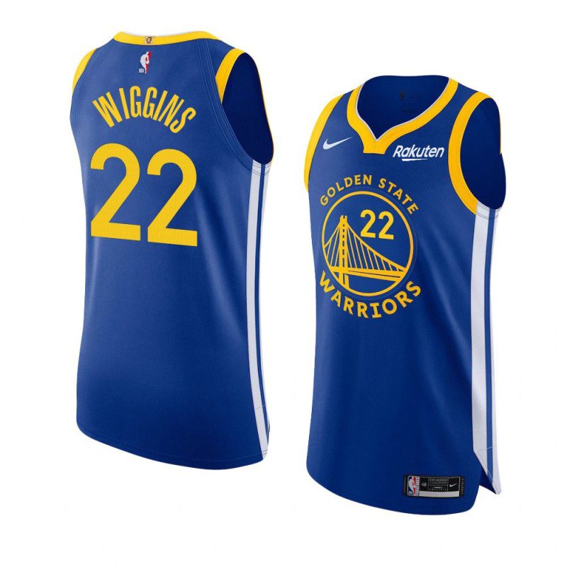 warriors andrew wiggins jersey authentic blue