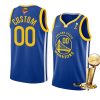 warriors custom 2022 nba finals champions royalicon jersey