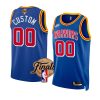 warriors custom 2022 nba finals royalclassic jersey