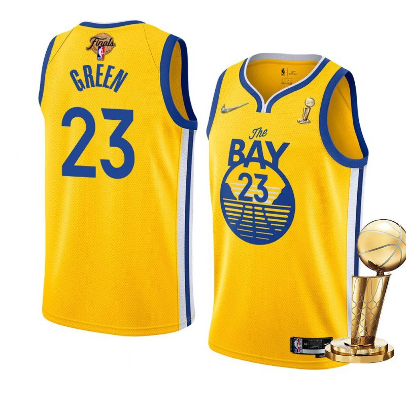 warriors draymond green 2022 nba finals champions goldstatement jersey