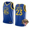 warriors draymond green 2022 nba finals royalgold blooded jersey