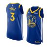 warriors jordan poole jersey authentic blue