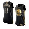 warriors klay thompson 2022 western conference champion blackgold diamond jersey