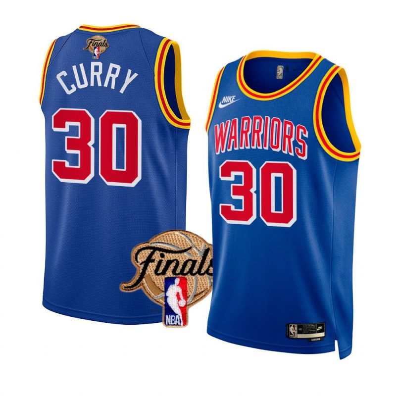 warriors stephen curry 2022 nba finals royalclassic jersey