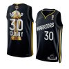 warriors stephen curry 2022 nba fmvp blackselect series jersey