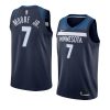 wendell moore jr. navy icon edition jersey