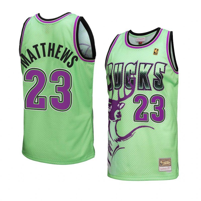 wesley matthews bucksjersey reload 3.0 green