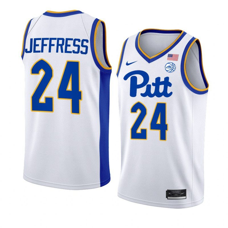 william jeffress home jersey college basketball white 2022 23