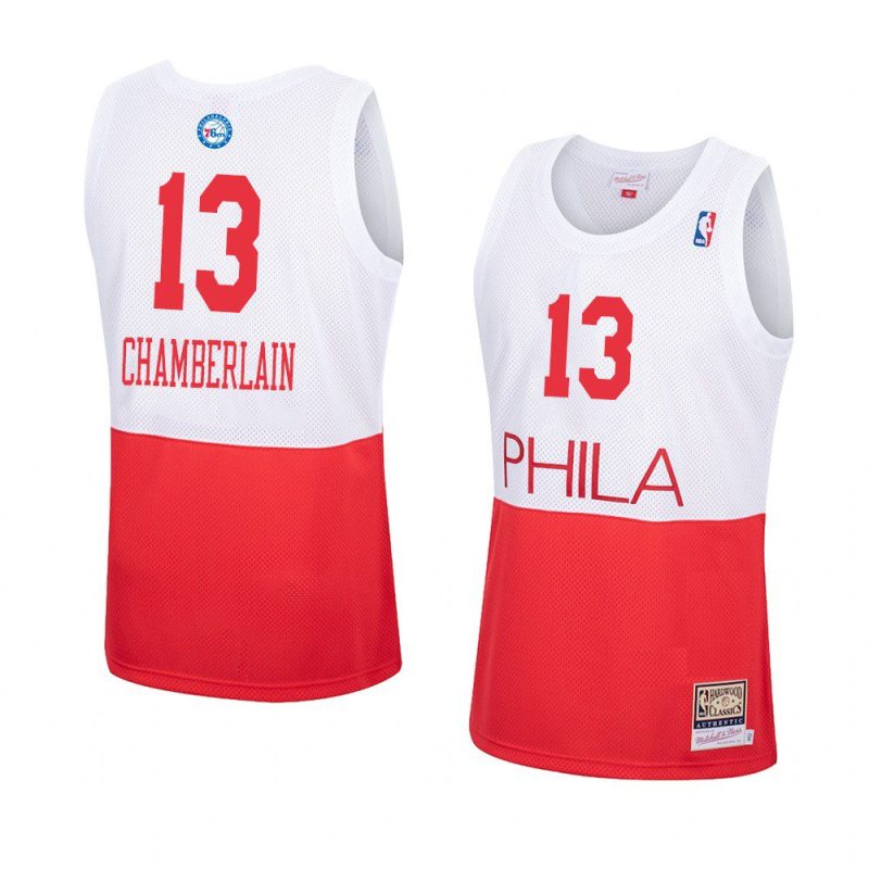 wilt chamberlain jersey hardwood classics white 2021