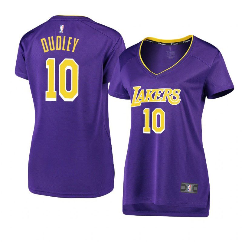 women's jared dudley purple fast break jersey