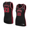 women's michael jordan black hardwood classics jersey