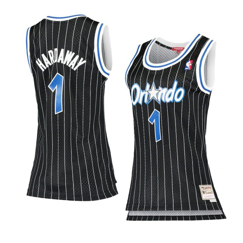 women's penny hardaway black 1994 95 hardwood classics jersey