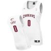 women cavaliers 0 kevin love jersey white