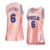 women julius erving pink rose gold 76ersjersey