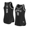 women kyrie irving black replica jersey