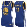 women warriors 11 klay thompson road jersey blue