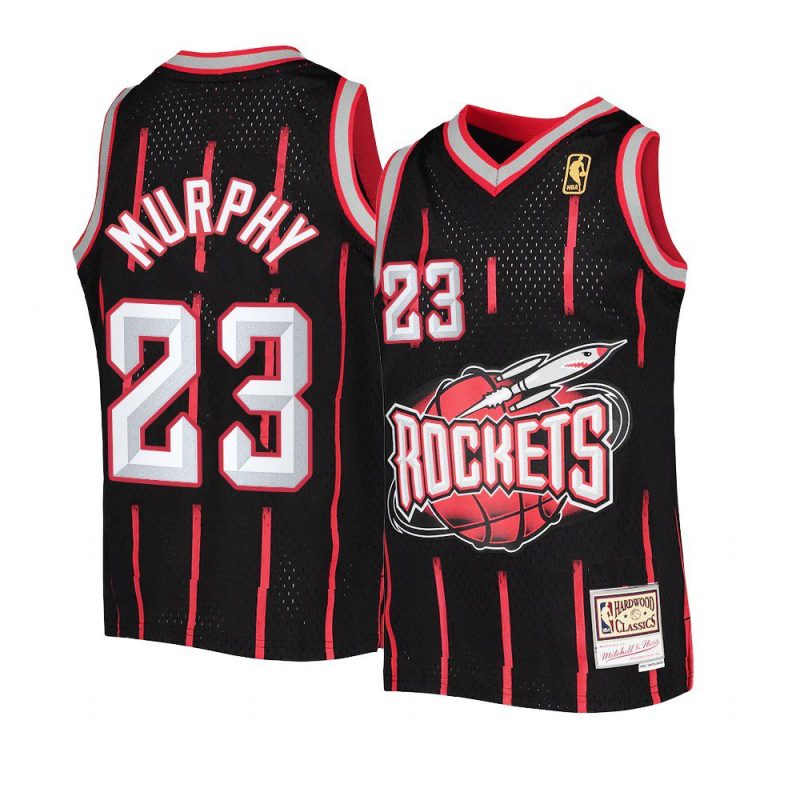 youth calvin murphy hardwood classics black reload jersey