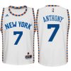 youth carmelo anthony hardwood classics white jersey