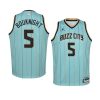 youth charlotte hornets james bouknight 2021 nba draft mint green city edition jersey