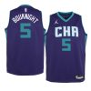 youth charlotte hornets james bouknight 2021 nba draft purple statement edition jersey